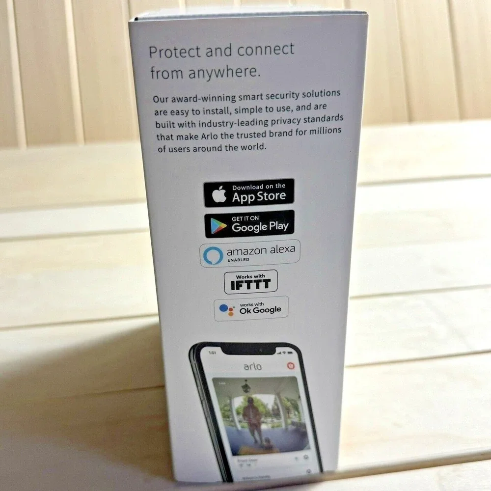 Arlo Essential Video Doorbell Wire-free AVD2001 HD Night Vision White Smart Home